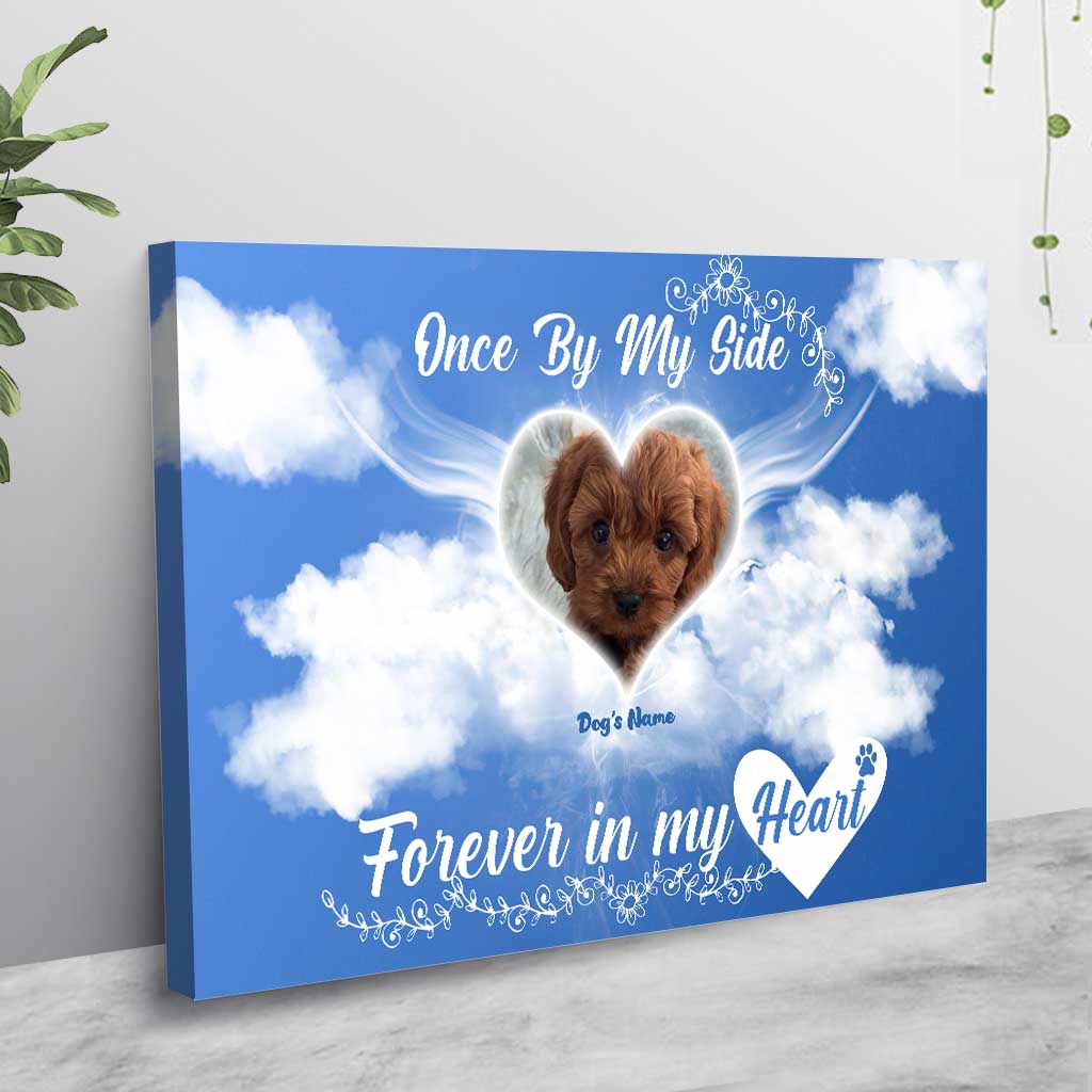 Hundehaare erscheinen, wenn Engel in der Nähe sind – Personalisiertes Hundeposter