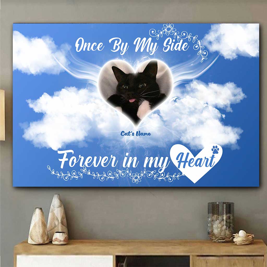Katzenfell erscheint, wenn Engel in der Nähe sind – Personalisiertes Katzenposter