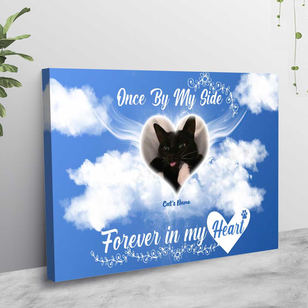 Katzenfell erscheint, wenn Engel in der Nähe sind – Personalisiertes Katzenposter