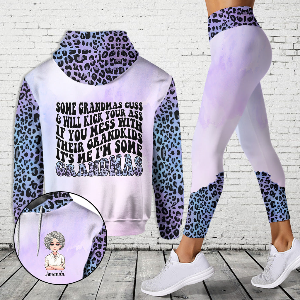 Einige Omas – Personalisierter Muttertags-Hoodie und Leggings für Omas