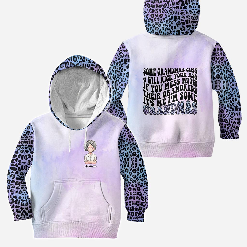 Einige Omas – Personalisierter Muttertags-Hoodie und Leggings für Omas