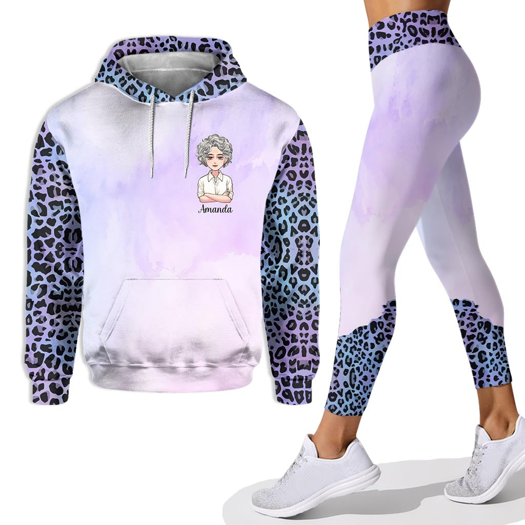 Einige Omas – Personalisierter Muttertags-Hoodie und Leggings für Omas