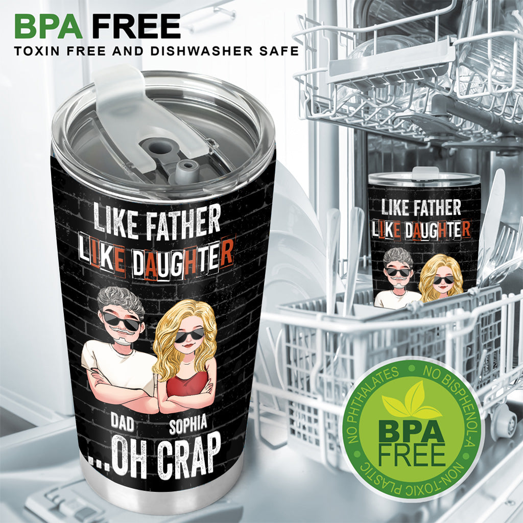 Lieber Papa, super gemacht! - Personalisierter Vatertags-Trinkbecher