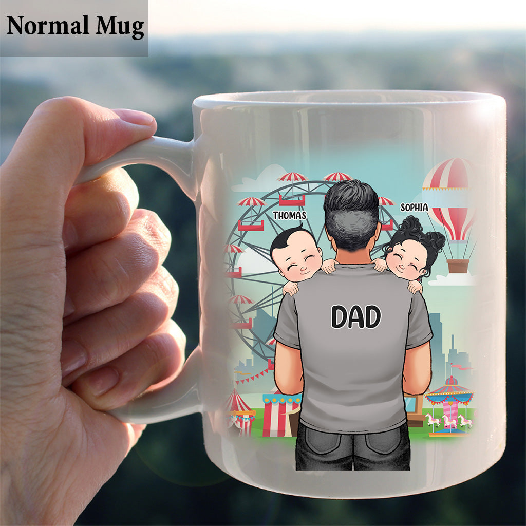 Best Dad Ever - Gift for dad, grandpa, uncle, husband - Personalized Mug
