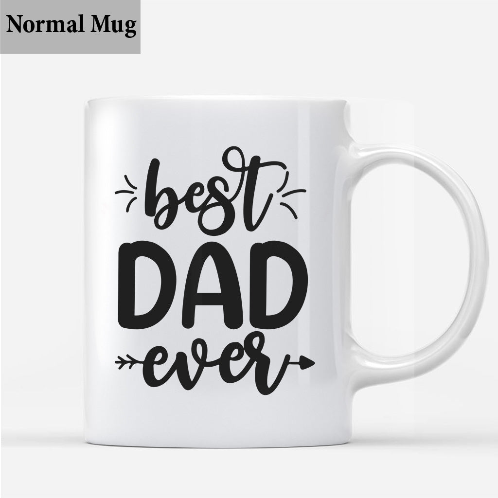 Best Dad Ever - Gift for dad, grandpa, uncle, husband - Personalized Mug