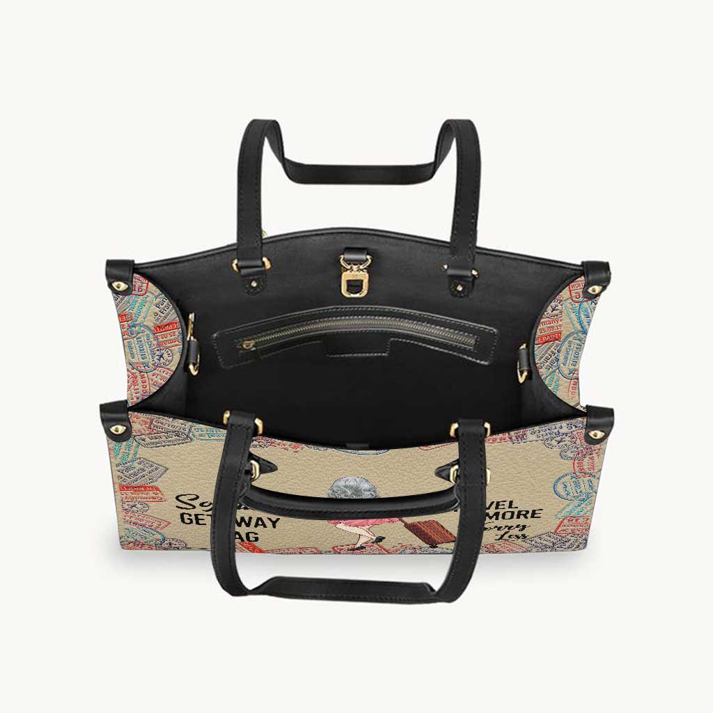 Getaway Bag - Personalized Travelling Leather Handbag