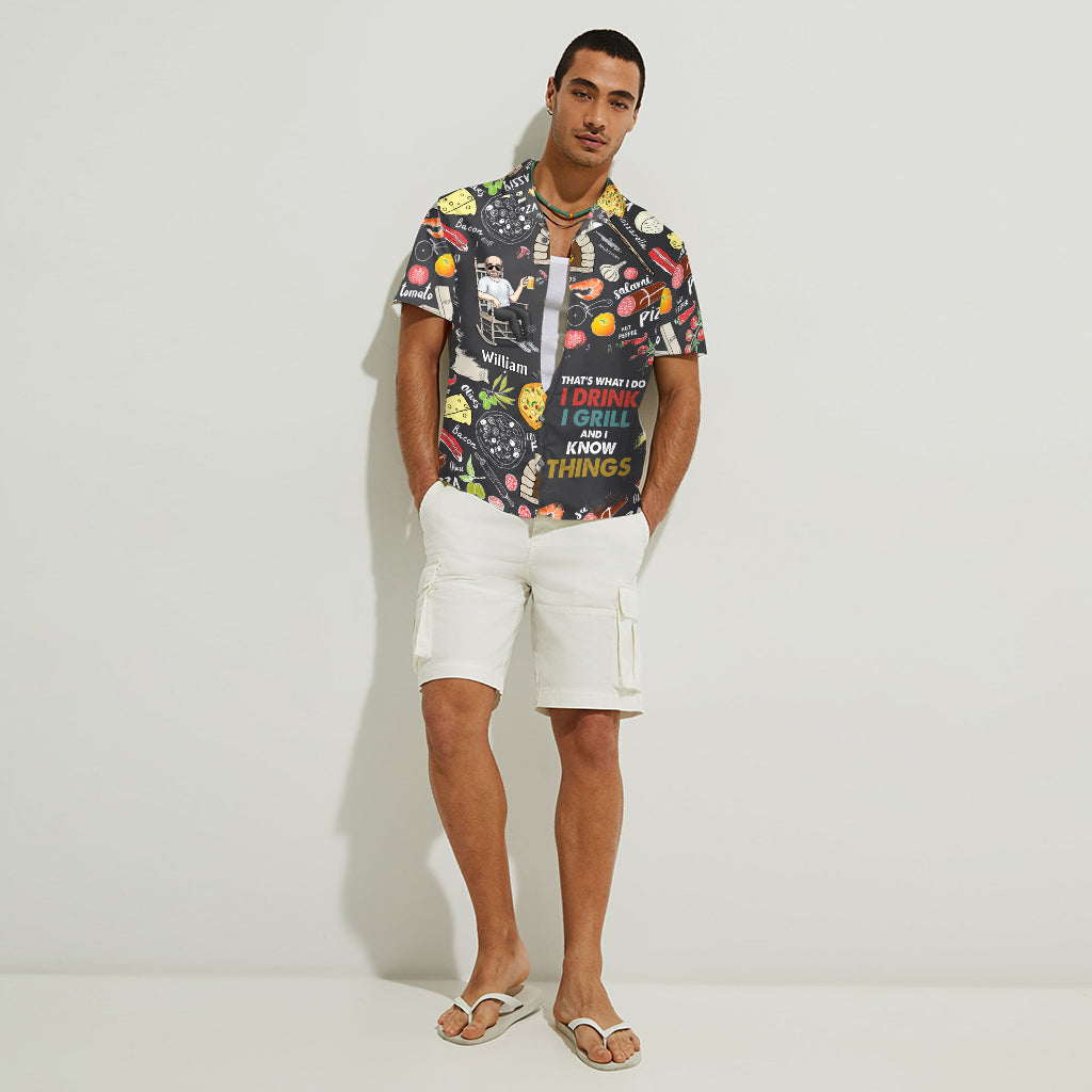 Das ist mein Job – personalisiertes Hawaiihemd für Väter