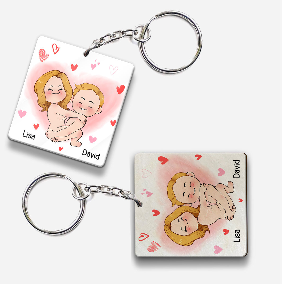 Ich bin kein Klempner – Geschenkidee für Paare (Freund, Freundin, Ehemann, Ehefrau) – Personalisierter Schlüsselanhänger