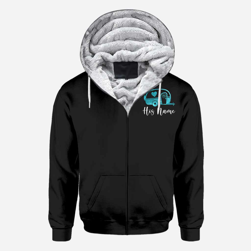 Camper King Camper Queen – Personalisiertes Camping-T-Shirt und Hoodie