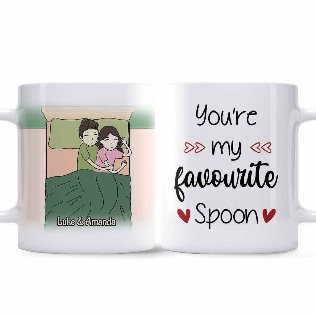 You Are My Favorite - Personalized Couple Mug
