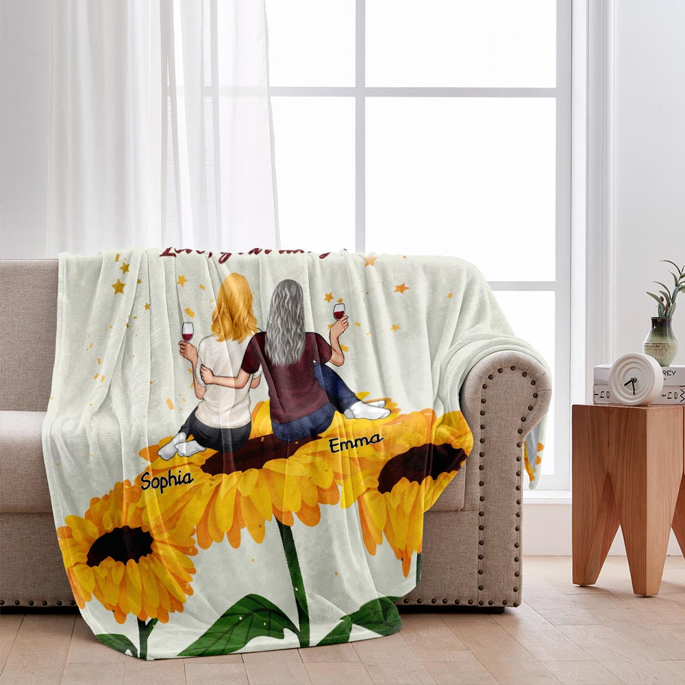 Du bist mein Sonnenschein – Personalisierte Muttertagsdecke