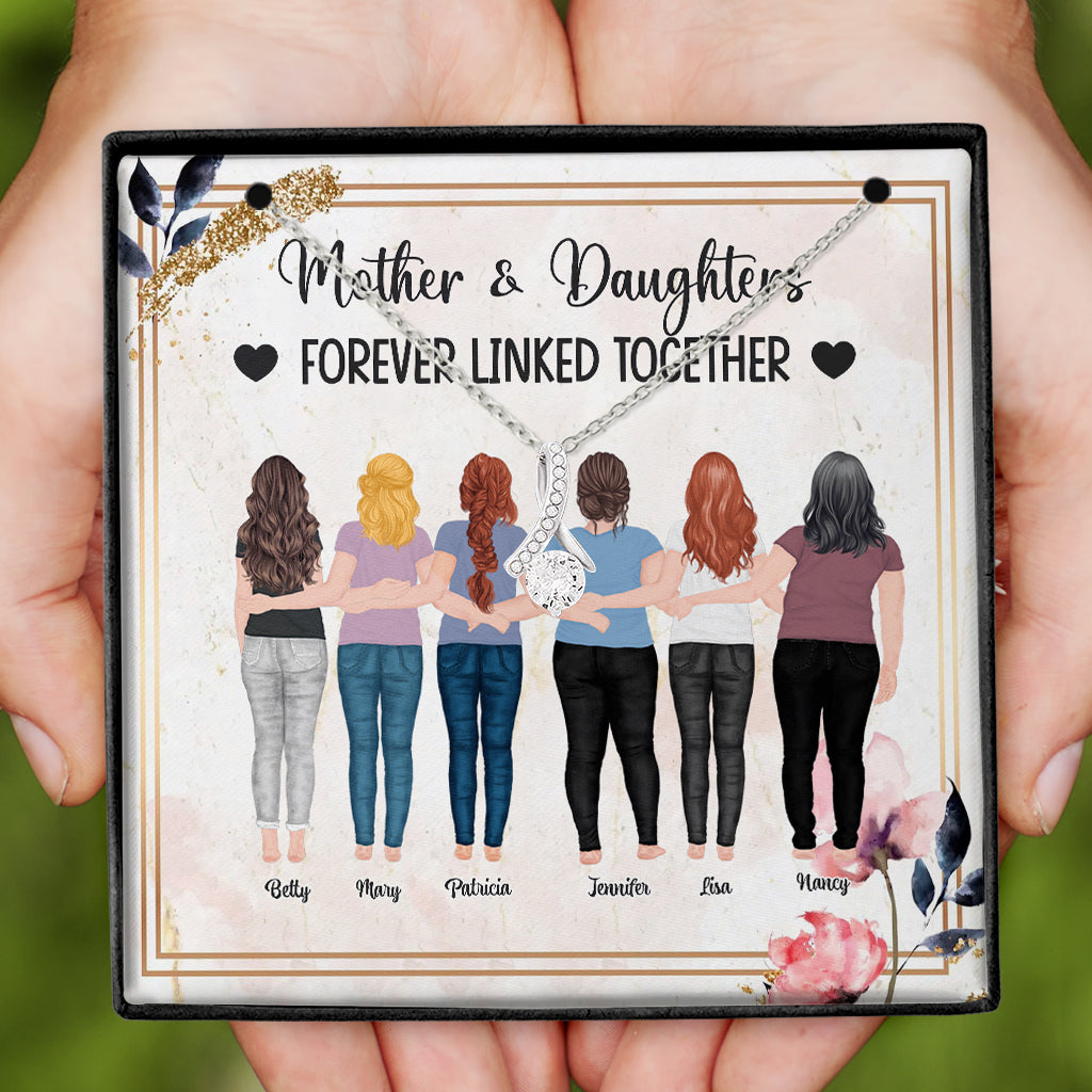 Mutter und Tochter – Personalisierte Muttertagskette 