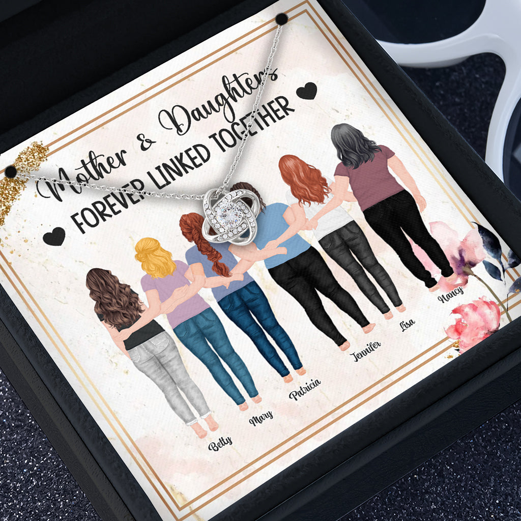 Mutter und Tochter – Personalisierte Muttertagskette 