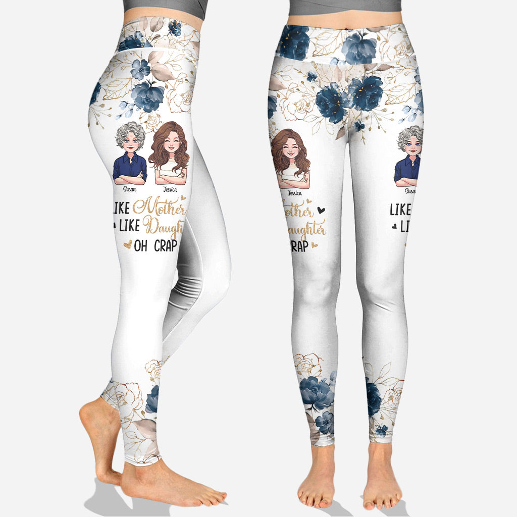 Mother And Daughter - Personalized Mother's Day Mother Hoodie and Leggings
