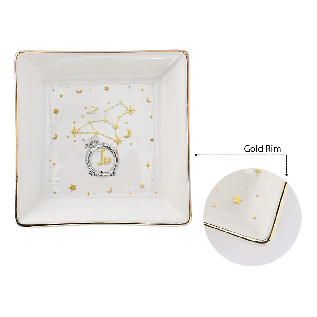 Leuchte wie ein Stern – Personalisierte Horoskop-Schmuckschale