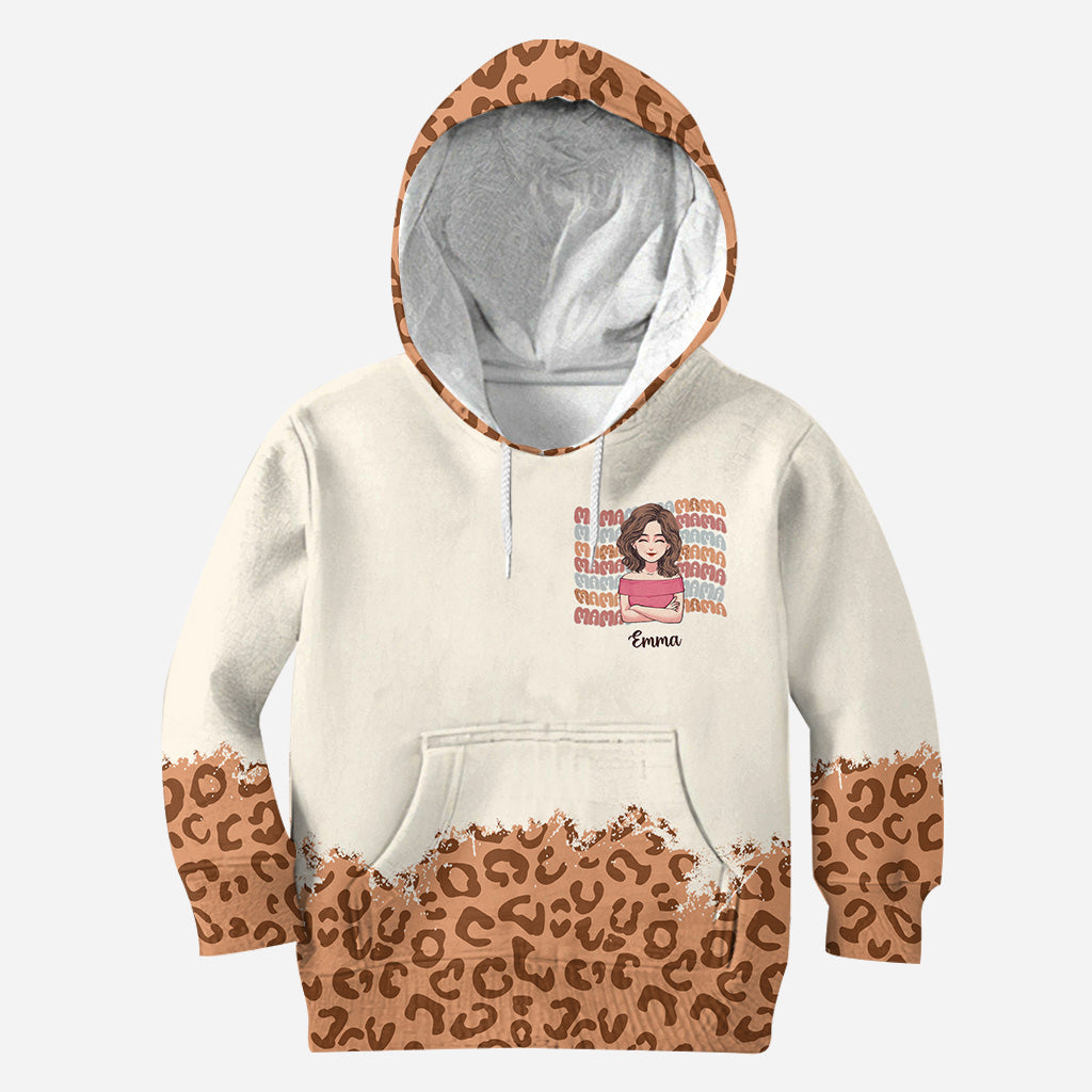 Mama Mama Mama – Personalisierter Muttertags-Hoodie und Leggings für Mütter