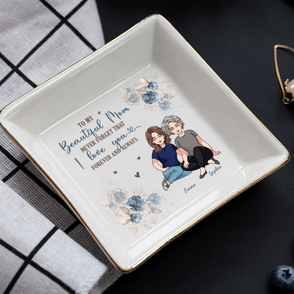 An meine wundervolle Mama – Personalisierte Schmuckschale zum Muttertag