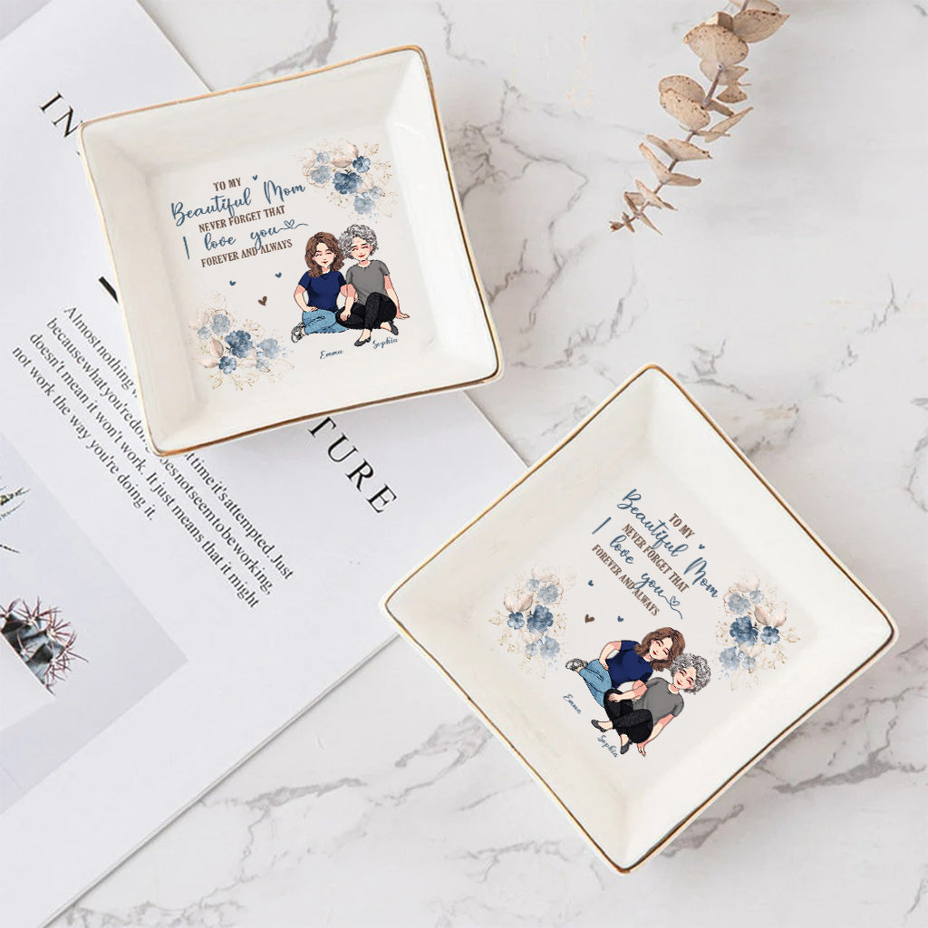 An meine wundervolle Mama – Personalisierte Schmuckschale zum Muttertag