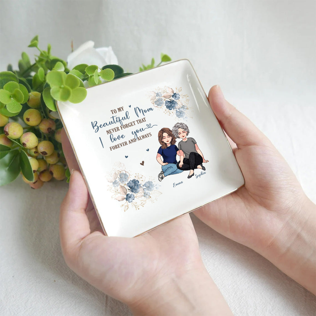 An meine wundervolle Mama – Personalisierte Schmuckschale zum Muttertag