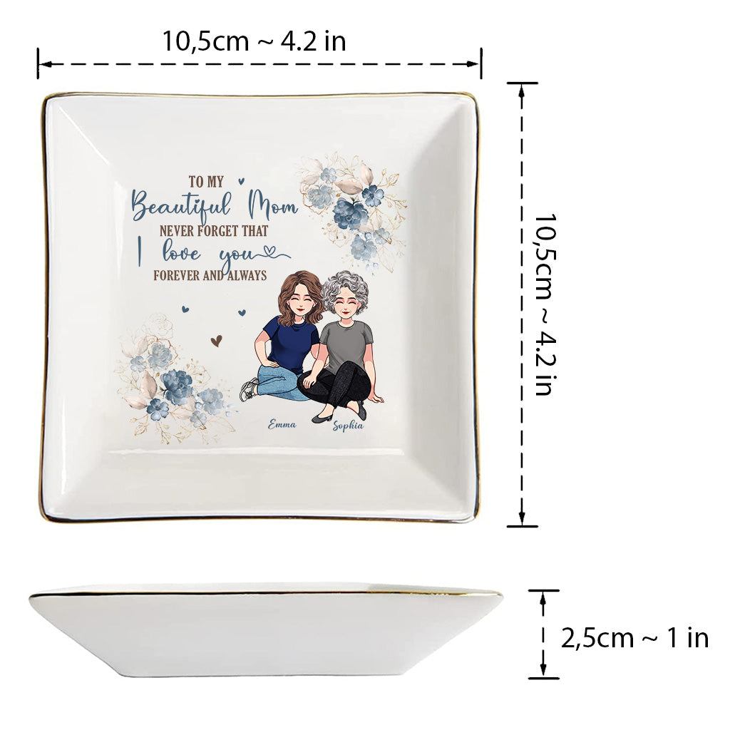 An meine wundervolle Mama – Personalisierte Schmuckschale zum Muttertag