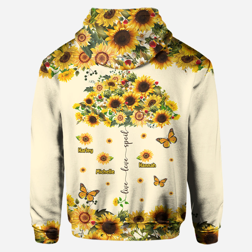 Reiseset – Personalisierter Muttertags-Hoodie und Leggings für Oma