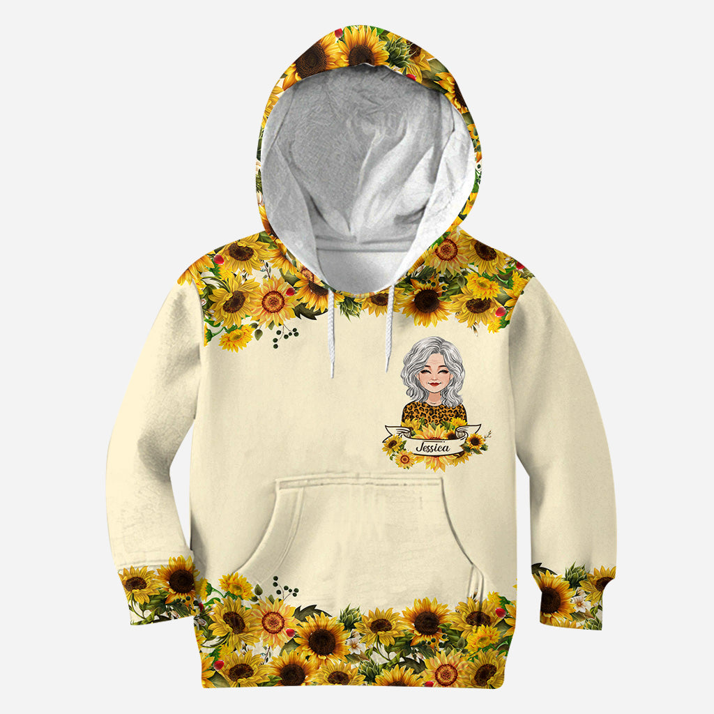 Reiseset – Personalisierter Muttertags-Hoodie und Leggings für Oma