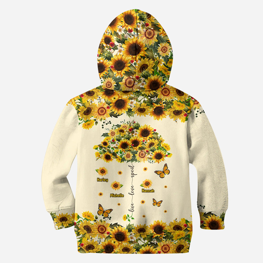 Reiseset – Personalisierter Muttertags-Hoodie und Leggings für Oma