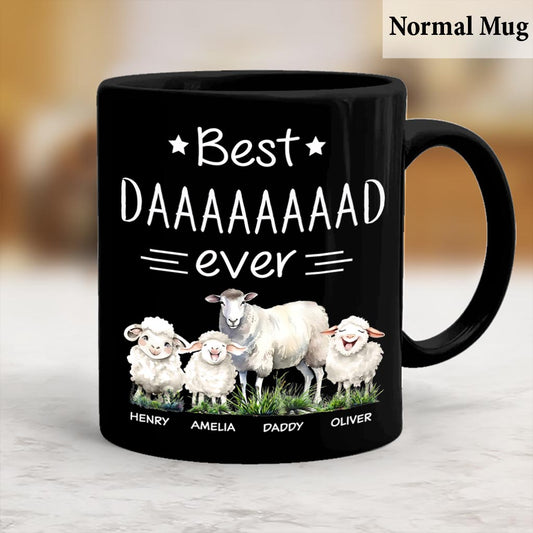 Bester Papa, beste Mama aller Zeiten – Geschenk für Papa, Mama – Personalisierte Tasse