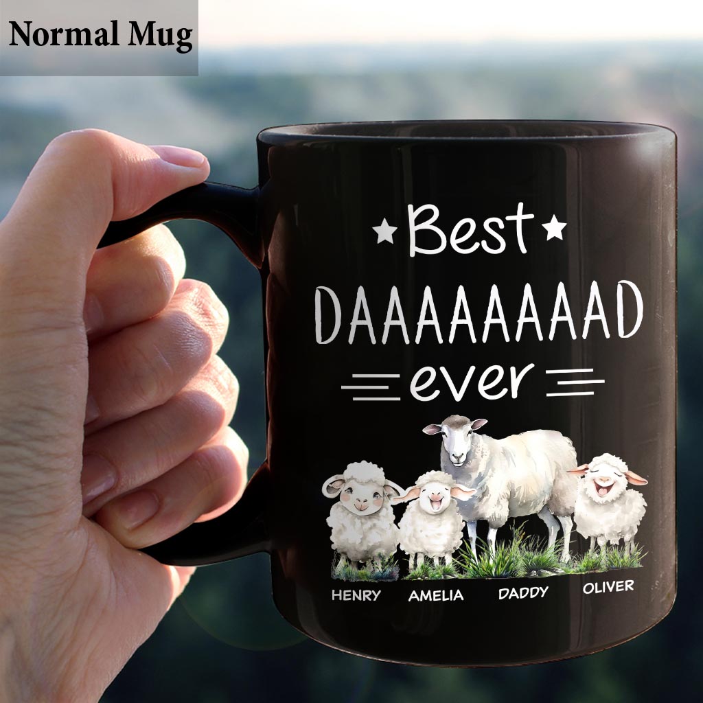 Best Dad Best Mom Ever - Gift for dad, mom - Personalized Mug