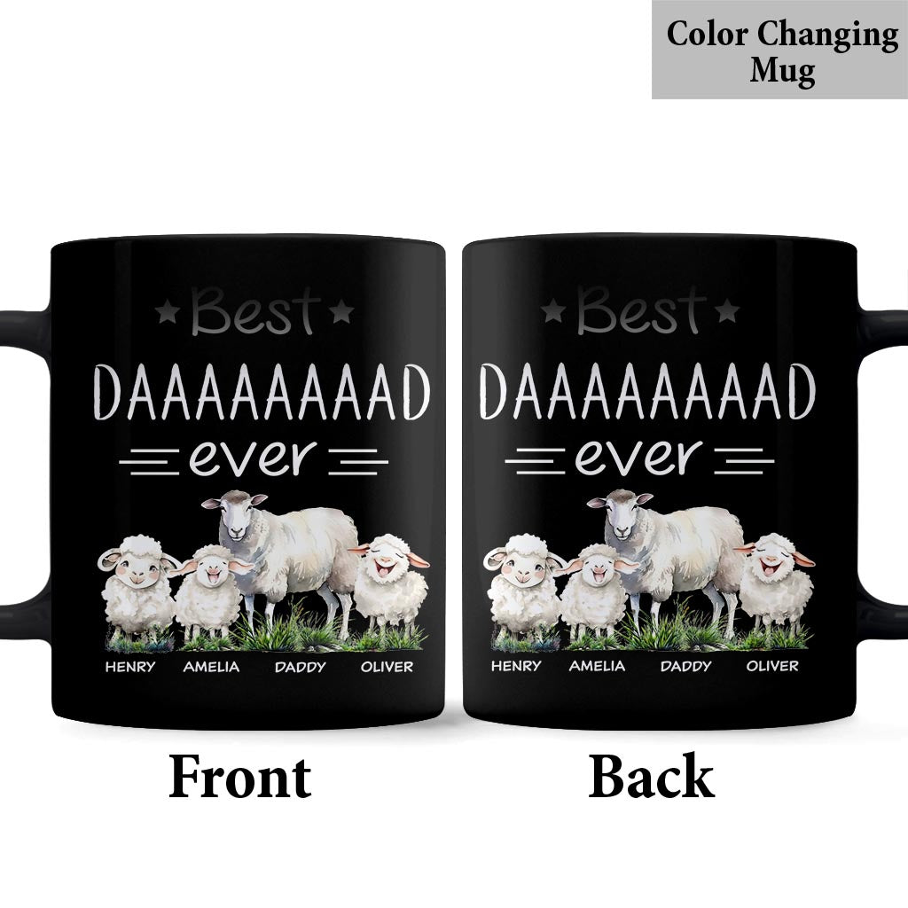 Best Dad Best Mom Ever - Gift for dad, mom - Personalized Mug