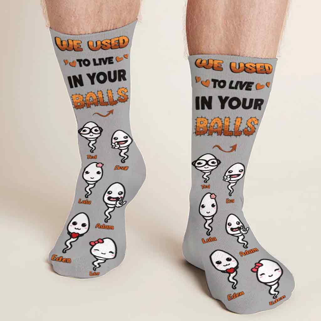 Wie gestern – personalisierte Socken für Väter