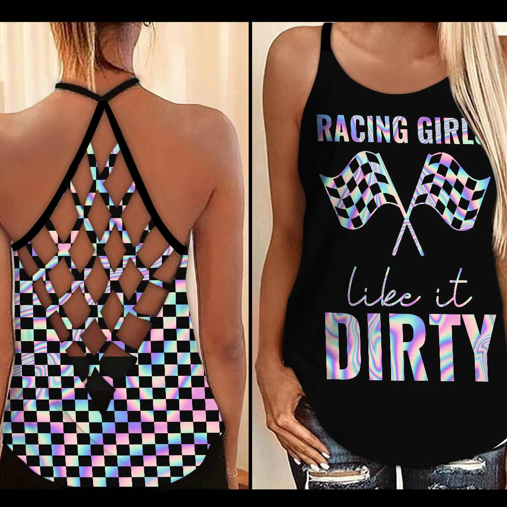 Racing Girl Cross Tanktop