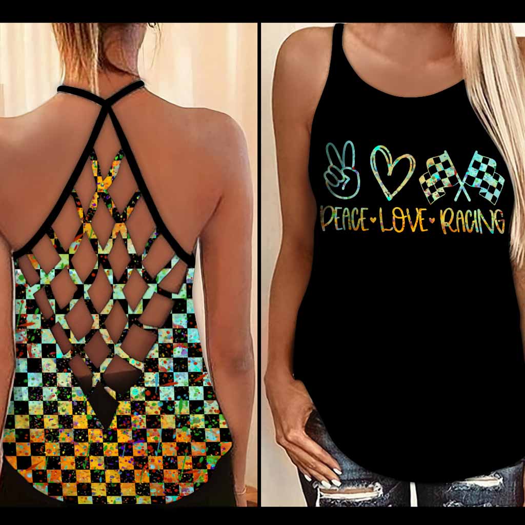 Racing Girl Cross Tanktop