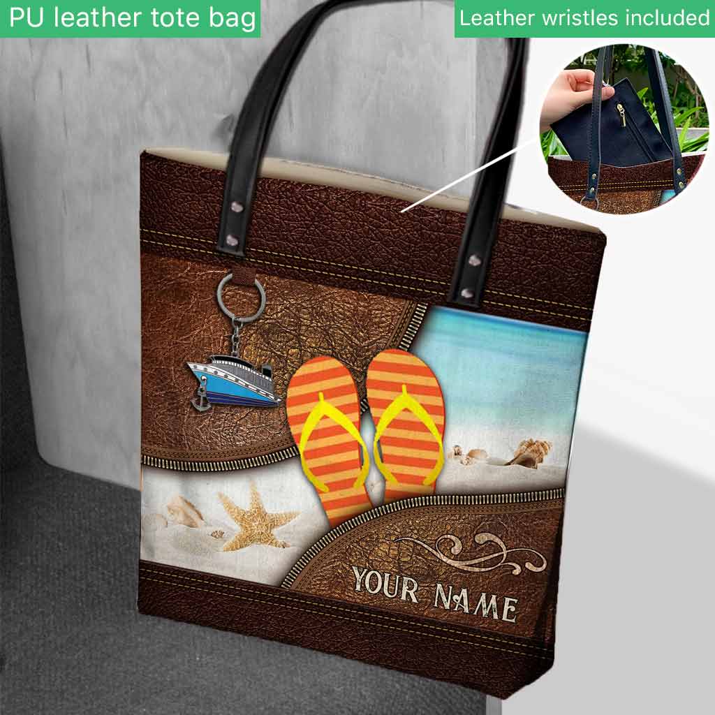 Flipflop Kind Of Girl - Sea Lover Personalized Tote Bag