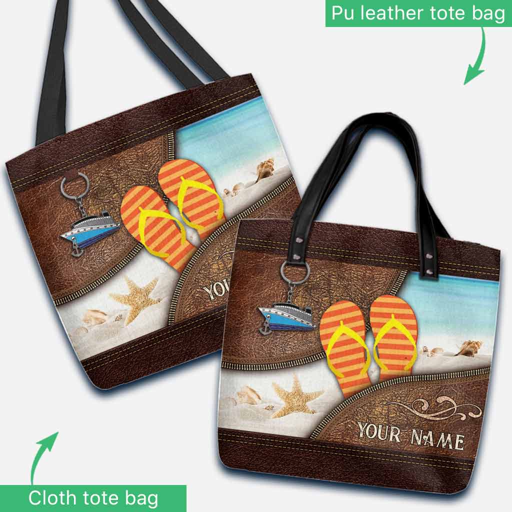 Flipflop Kind Of Girl - Sea Lover Personalized Tote Bag