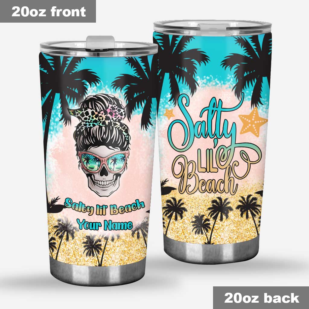 Salty Lil' Beach – Personalisierter Becher für Meeresliebhaber