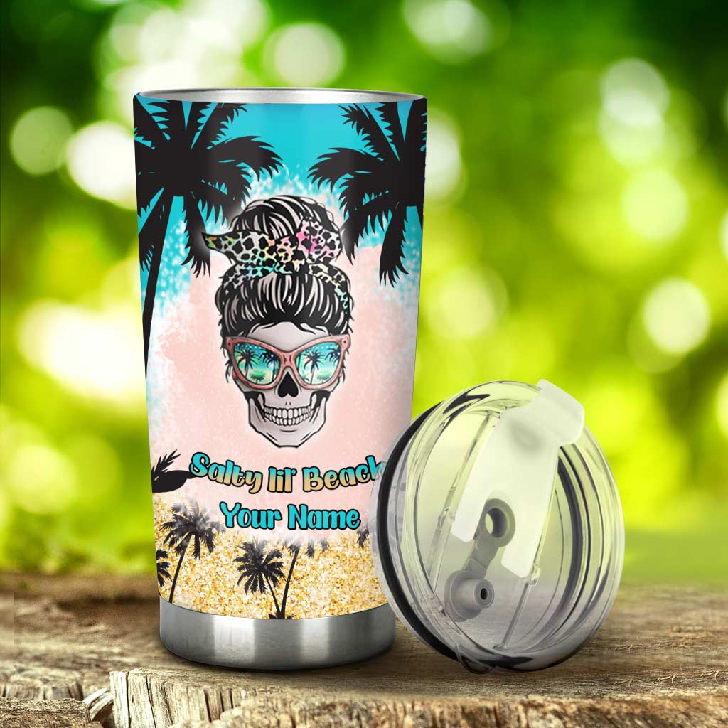 Salty Lil' Beach – Personalisierter Becher für Meeresliebhaber