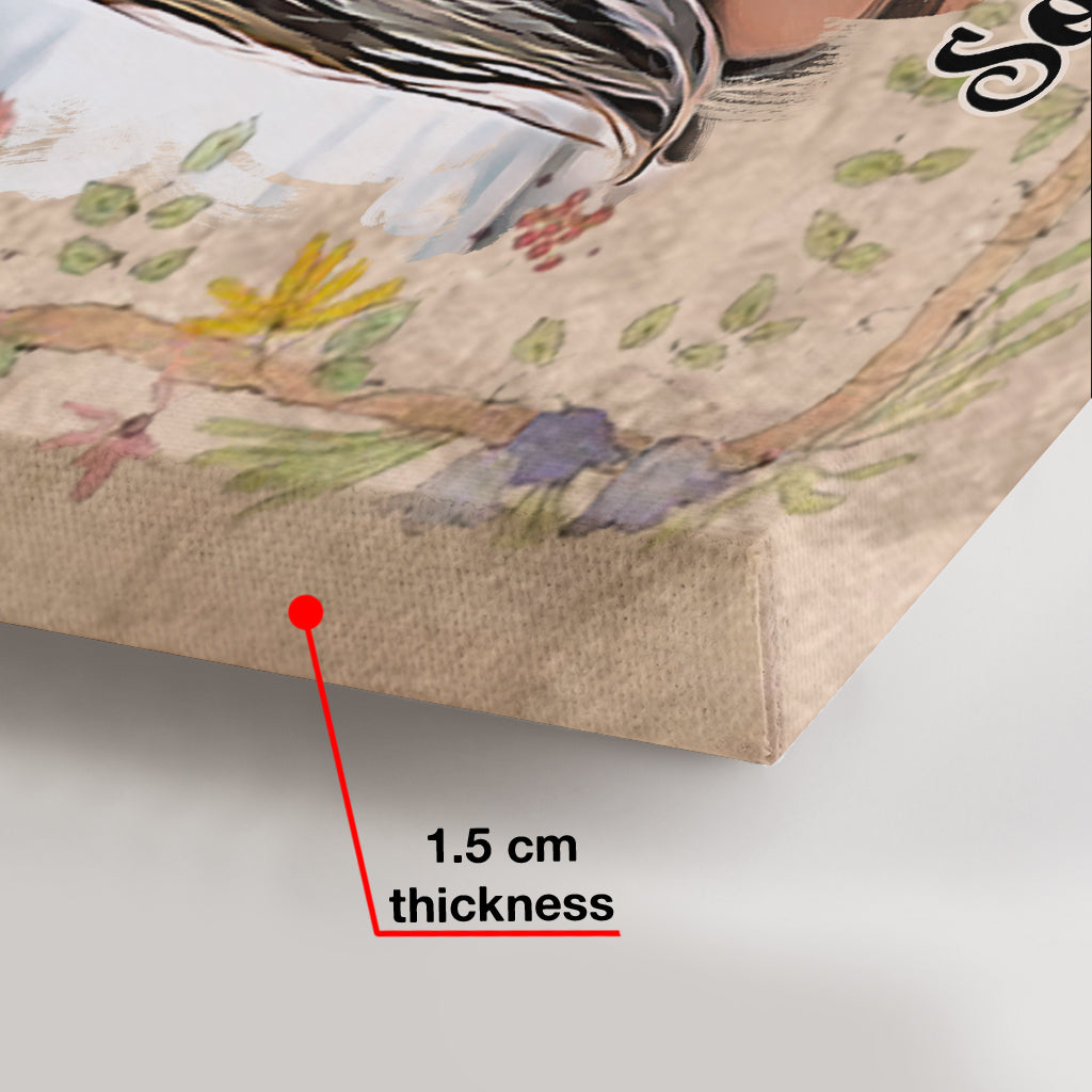 Ich wähle dich – Personalisierte Leinwand und Poster für Paare