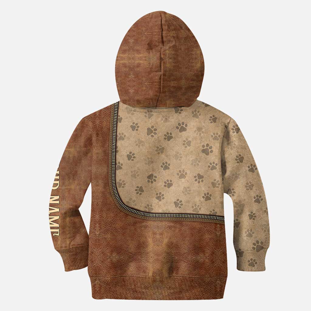 Das Leben ist schöner mit Hunden – Personalisierter Hoodie und Leggings