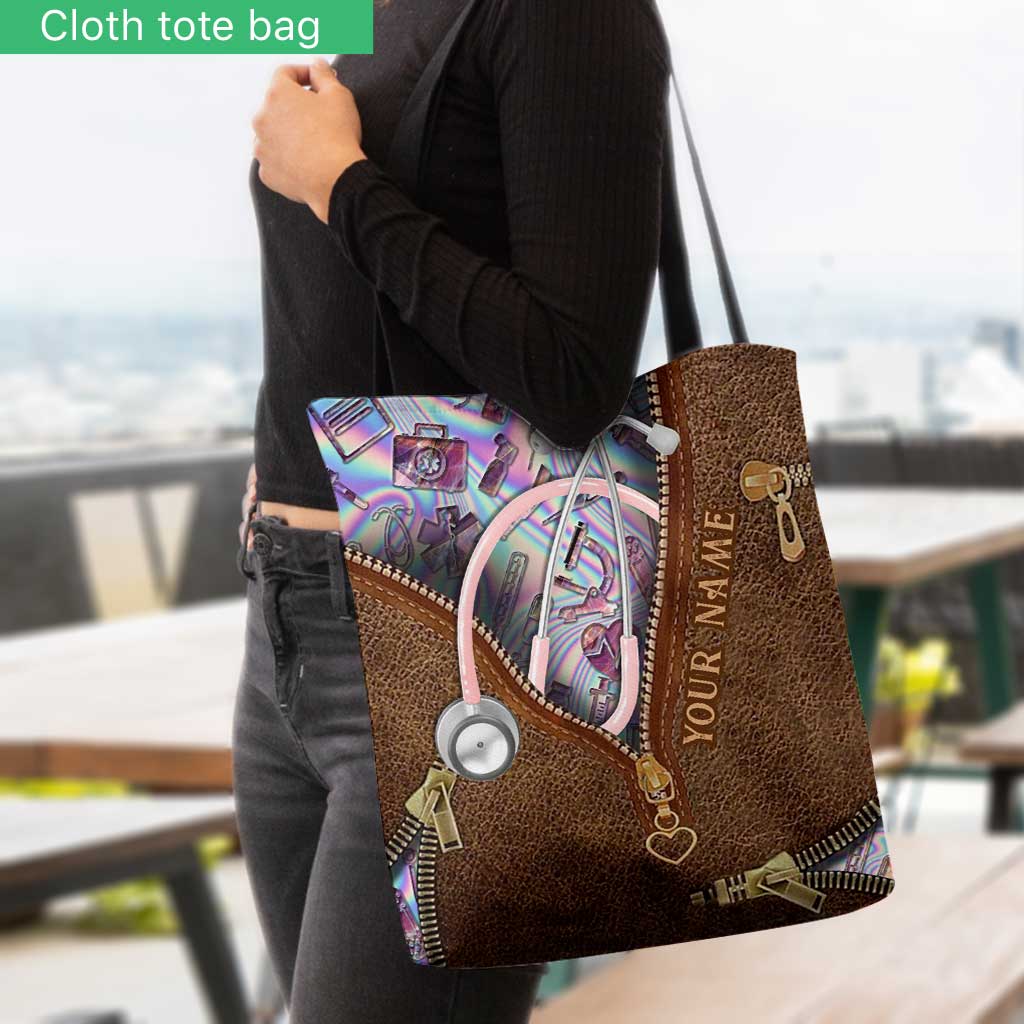 Nurse Life – Personalisierte Tragetasche für Krankenschwestern