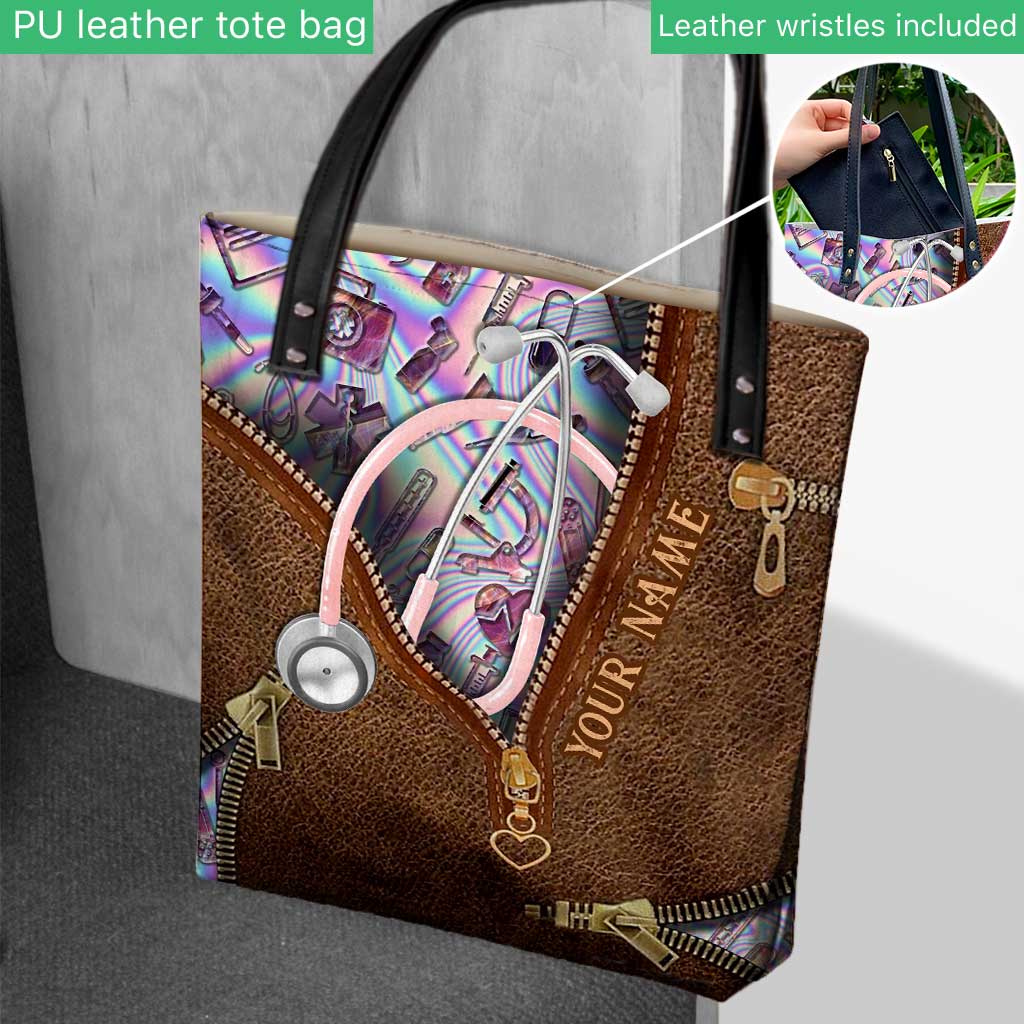 Nurse Life – Personalisierte Tragetasche für Krankenschwestern