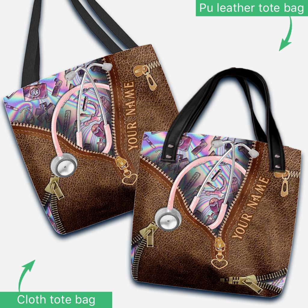 Nurse Life – Personalisierte Tragetasche für Krankenschwestern