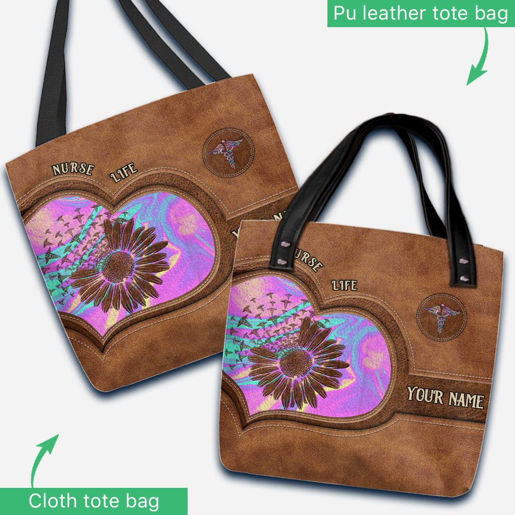 Nurse Life – Personalisierte Tragetasche für Krankenschwestern