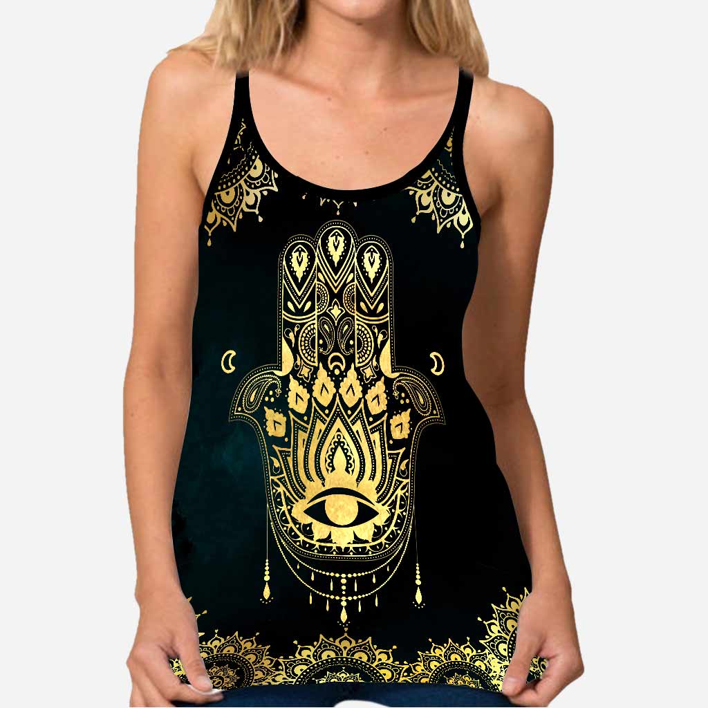 Hamsa-Hand-Kreuz-Tanktop