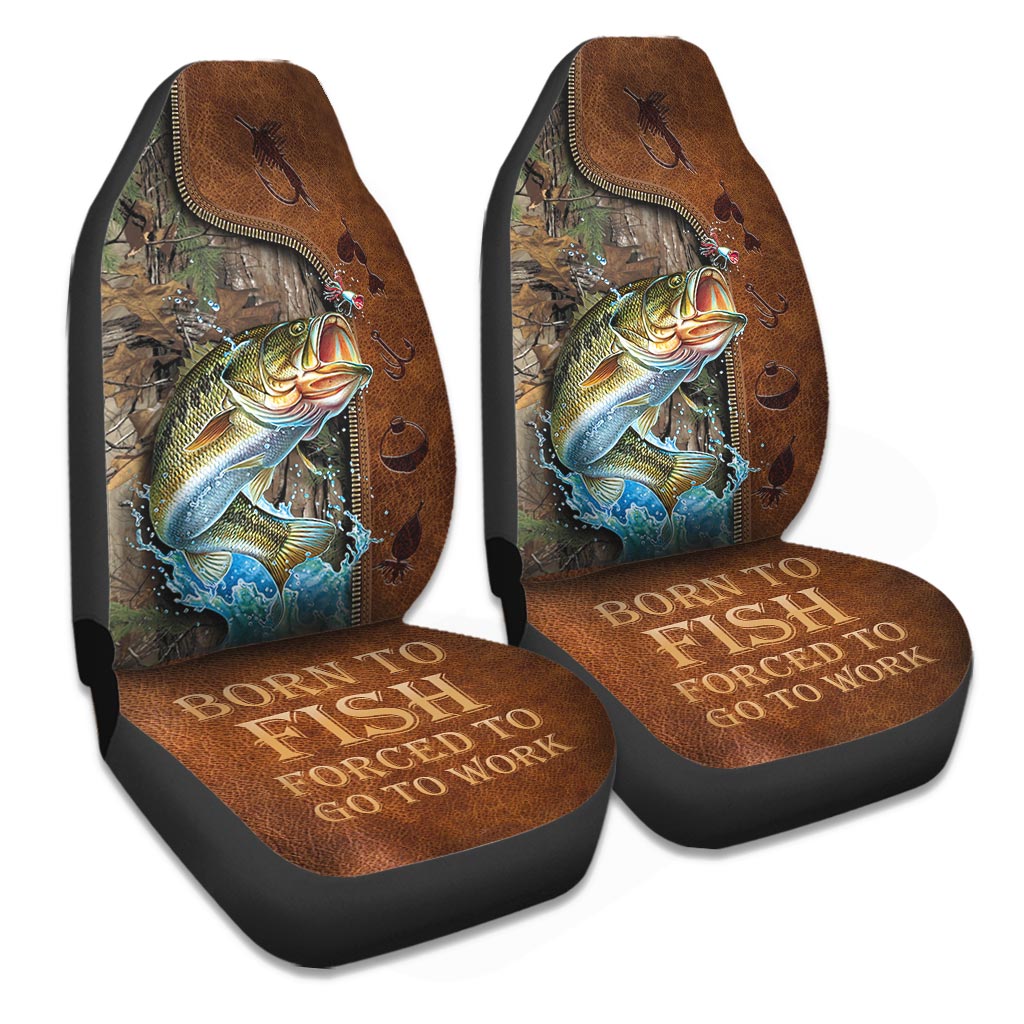 Zum Angeln geboren, zum Arbeiten gezwungen – Angelstuhlbezüge mit Ledermuster