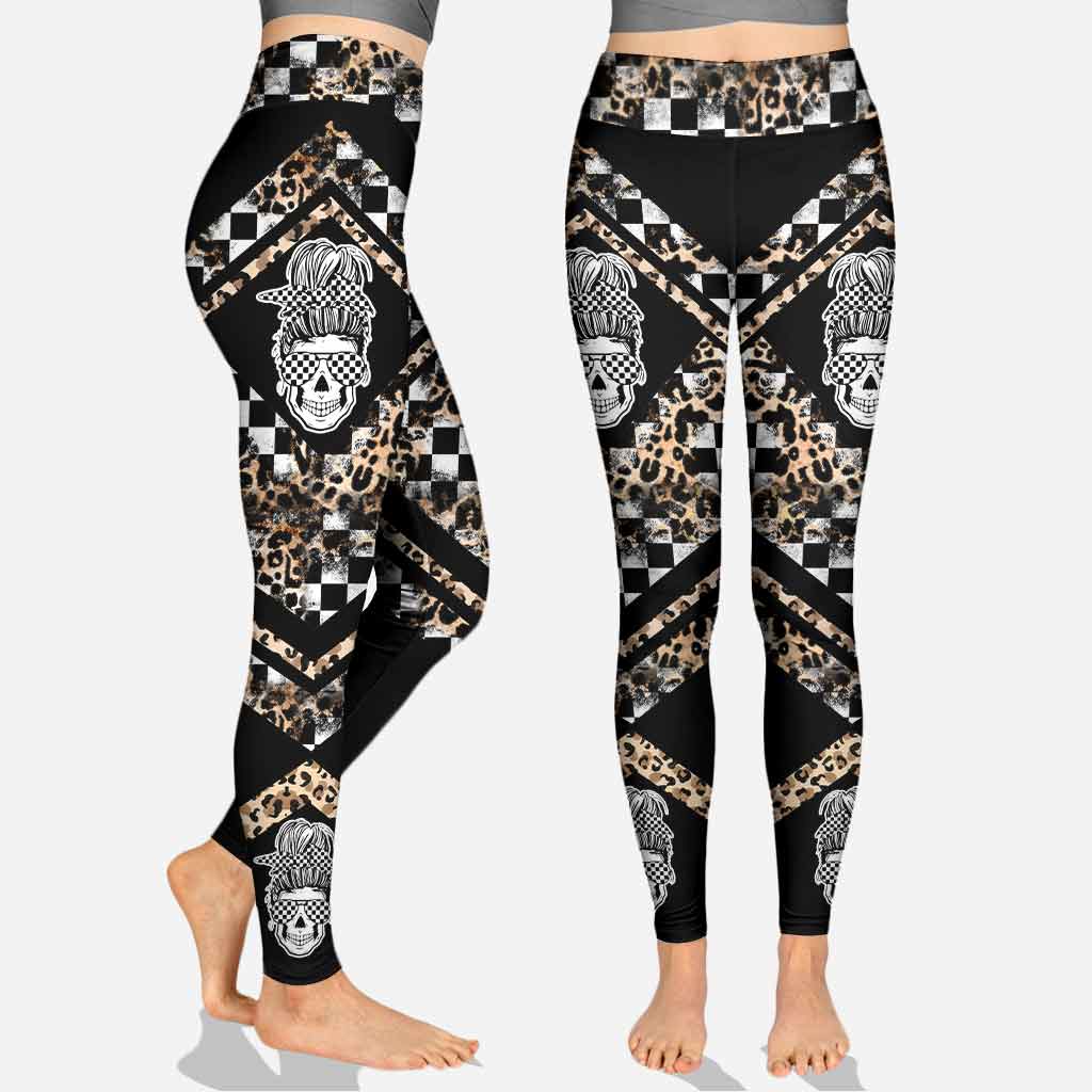 Einfach ein Mädchen, das Rennsport liebt – personalisierter Hoodie und Leggings