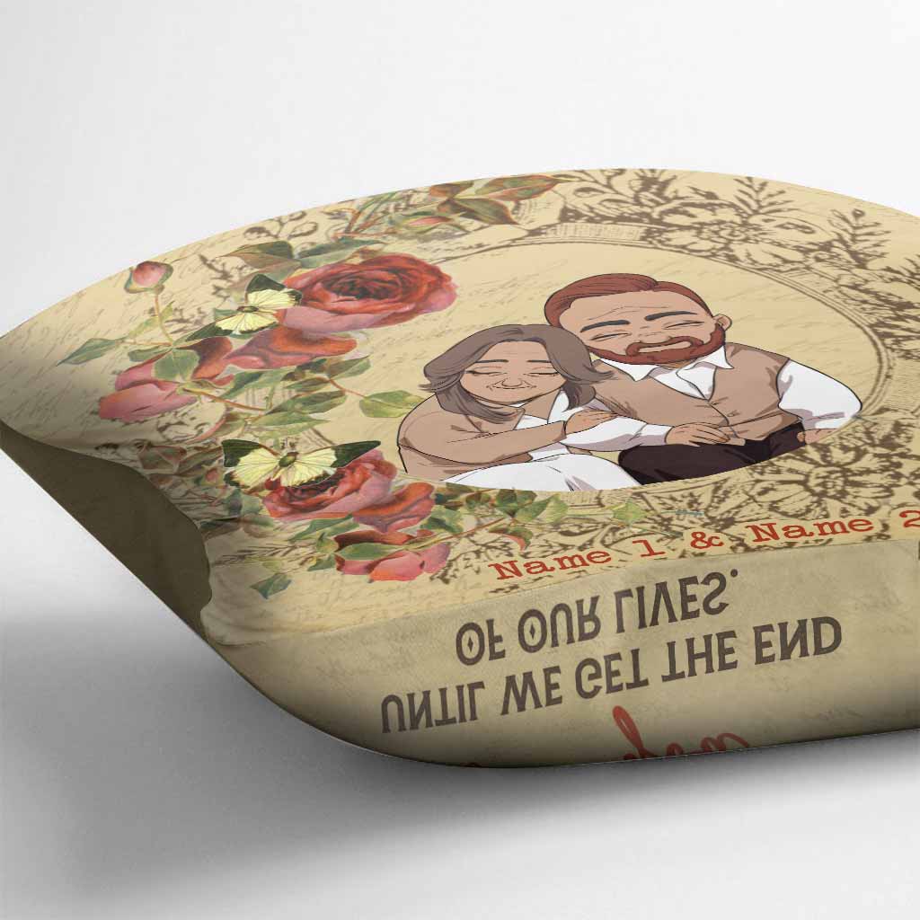 Du bist das Beste, was mir je passiert ist – personalisiertes Pärchenkissen