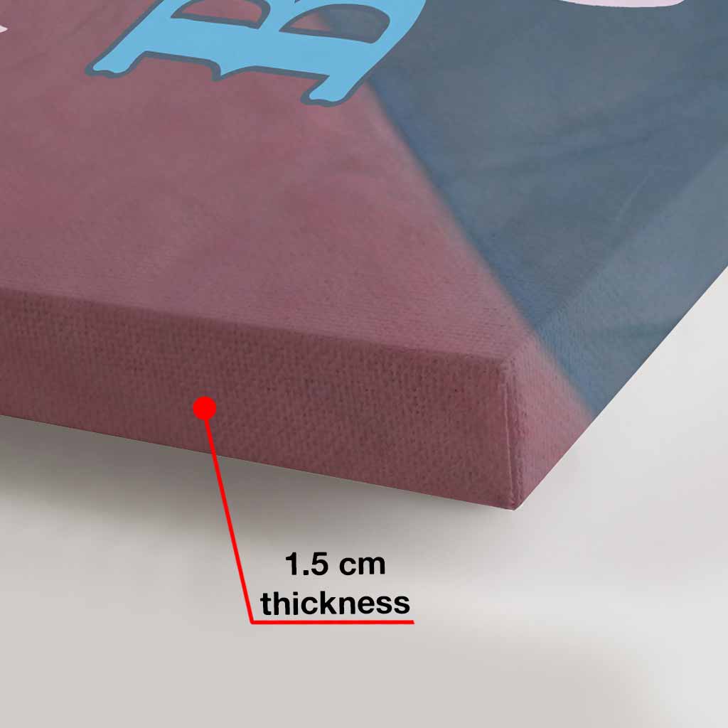 Nicht blutsverwandt, aber im Herzen Schwestern – Personalisiertes Bestie-Poster