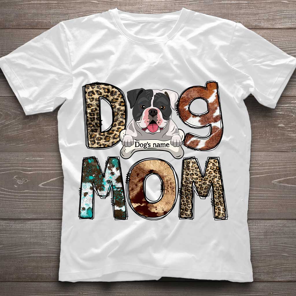 Hundemama – Personalisiertes Muttertags- und Vatertags-T-Shirt und Hoodie