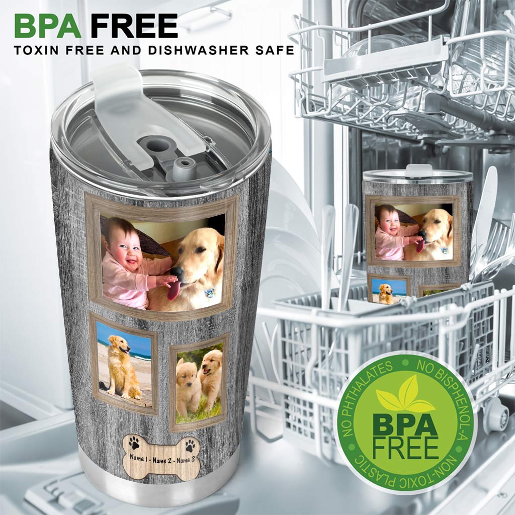 Und Gott sprach – personalisierter Hunde-Trinkbecher